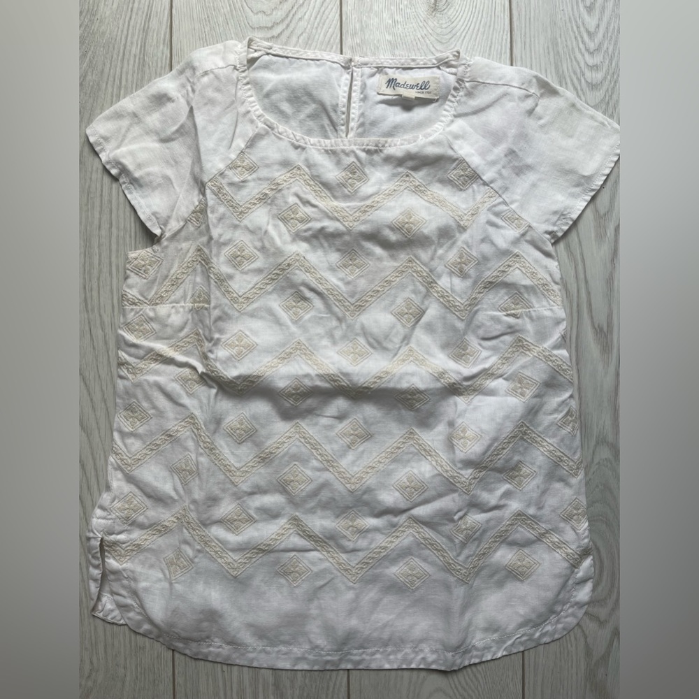 Madewell embroidered t-shirt